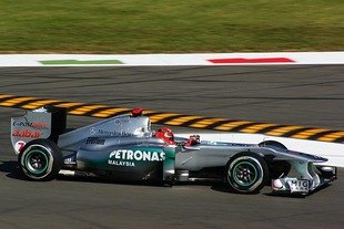 Schumacher en F1 sur le Nürburgring