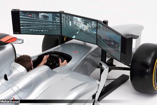 Simulation : une Formule 1 dans le salon