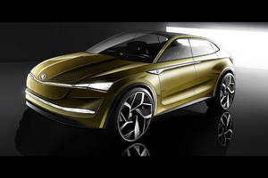 Concept Vision E : le SUV électrique par Skoda