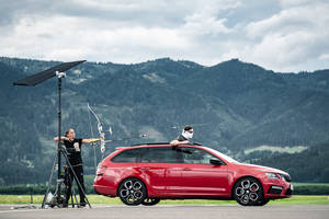 Record insolite pour le break Skoda Octavia vRS