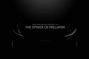 Spyker tease sa C8 Preliator avant Genève