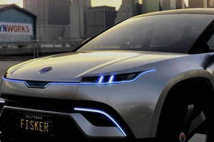 Nouvelles images du premier SUV de Fisker