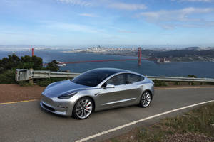 La Tesla Model 3 en virée à San Francisco