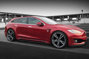 Tesla Model S Shooting Brake et Cabrio par Ares Design