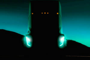 Un teaser pour le futur camion Tesla