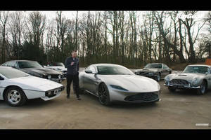 Top Gear réunit les voitures de James Bond