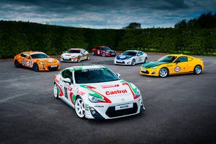 Livrées historiques pour la Toyota GT86 