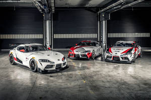 La Toyota GR Supra GT4 en piste en 2020