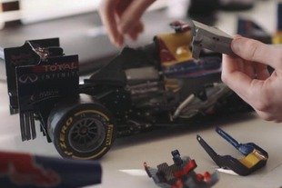 De la maquette en papier au Team Red Bull F1