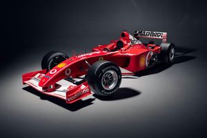 Un châssis F2001b ex-Michael Schumacher aux enchères