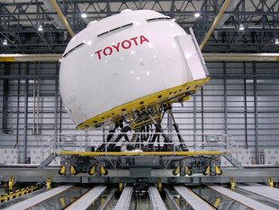 Un simulateur géant signé Toyota