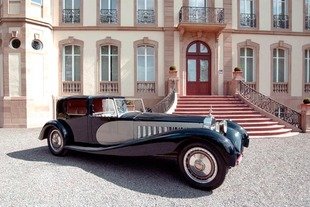 Une Bugatti Type 41 Royale à Goodwood