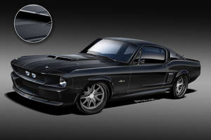 Une carrosserie en carbone pour la Shelby GT500CR Mustang