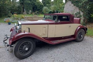 Une Delage Cabriolet ex-Louis Blériot aux enchères ce week end