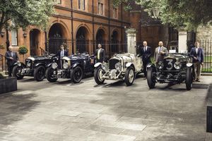 Une équipe officielle de Bentley Boys engagée au Mans Classic
