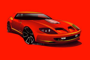 Un hommage à la Ferrari 250 GT Breadvan en préparation
