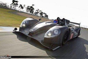 Une Morgan LMP2 en Asian Le Mans Series
