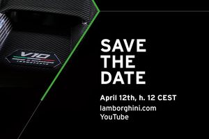 Une nouvelle Lamborghini attendue le 12 avril