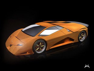 Splinter, la supercar... en bois !