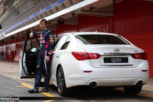 S.Vettel metteur au point chez Infiniti