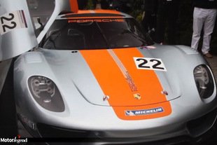 Vidéo Porsche 918 RSR