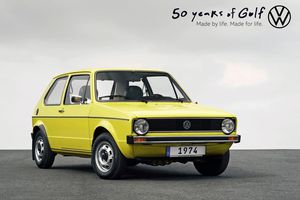 Volkswagen va célébrer les 50 ans de la Golf à Rétromobile