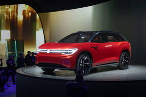 Shanghai : concept Volkswagen ID. ROOMZZ