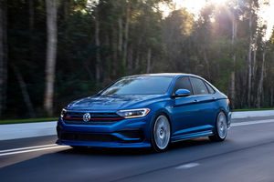 Concept VW Jetta GLI Blue Lagoon