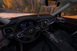 Immersion virtuelle dans le Volvo XC90
