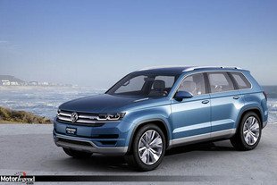 VW CrossBlue Concept : un SUV familial