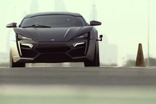 La Lykan Hypersport en vidéo à Dubaï