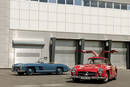 Mercedes 300 SL Cabriolet et Gullwing