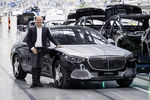 Jörg Burzer et la Mercedes-Maybach Classe S