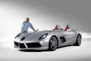 Sir Stirling Moss et la Mercedes SLR Stirling Moss (2009)