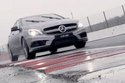 Hamilton en A 45 AMG à Silverstone