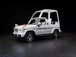 Le Pape François roule en Mercedes-Benz Classe G électrique