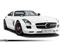 Mercedes SLS Matt White Edition