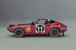 La Nissan 240Z victorieuse au East African Safari Rally 1971