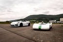 Le One-off Porsche Boxster Bergspyder et la Porsche 909 Bergspyder 1968