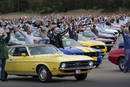 Parade record de modèles Mustang à Lommel, en Belgique