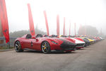 Rassemblement Ferrari à Pebble Beach