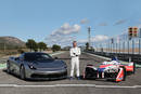 Nick Heidfeld, la Pininfarina Battista et la monoplace Mahindra Formula E