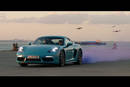 Race : Porsche 718 Cayman vs Drones