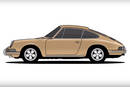 53 ans de Porsche 911 - Crédit illustration : Donut Media