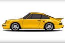 53 ans de Porsche 911 - Crédit illustration : Donut Media