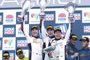 Werner, Olsen et Campbell sur le podium de Bathurst - Crédit photo: Porsche
