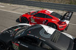 Livrées spéciales pour les Porsche 911 RSR officielles au Mans