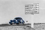 La Porsche 356 S Cabriolet lors de la Carrera Panamericana 1952