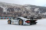 La Porsche 911 GT1 de 1998 en piste à Aspen, Colorado