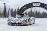 La Porsche 911 GT1 de 1998 en piste à Aspen, Colorado